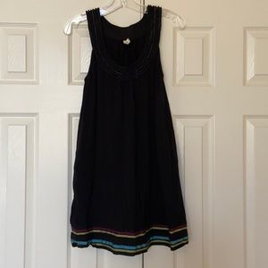 Anthropologie Funky Black Dress